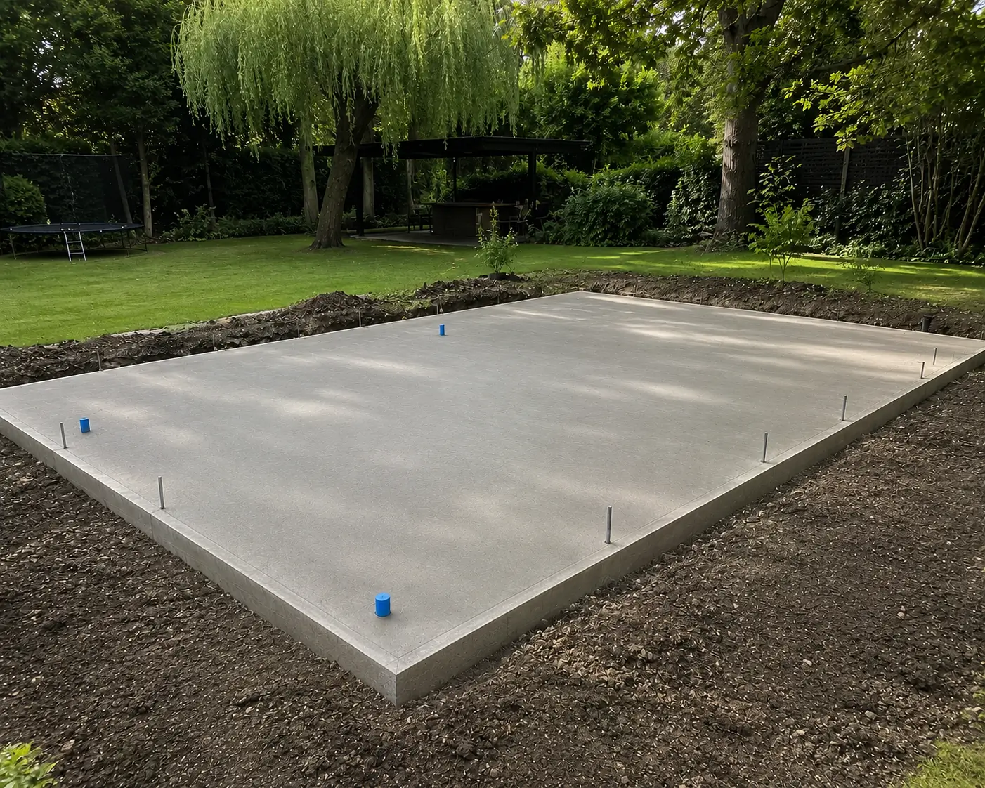 Concrete office base project